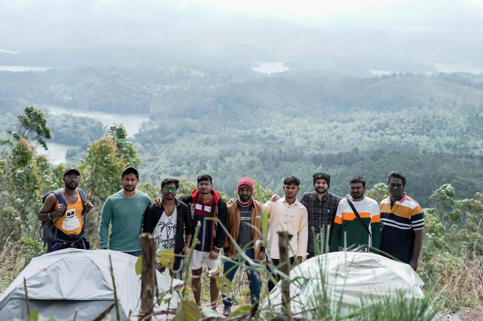 Campsite Cloud Camping. Hotel Munnar India