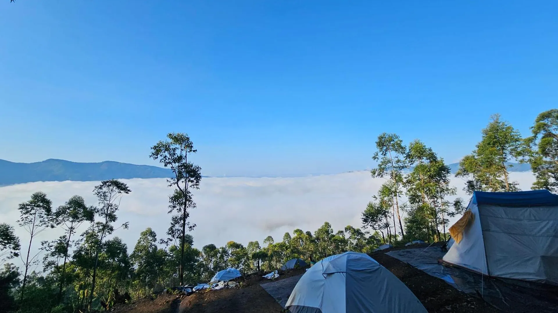 Cloud Camping. Hotel Munnar India